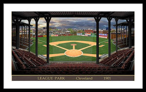 League Park 1901 - Framed Print