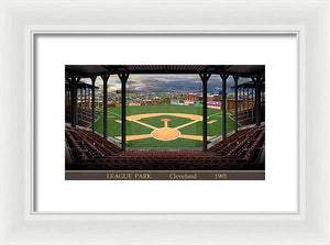 League Park 1901 - Framed Print