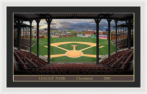 League Park 1901 - Framed Print