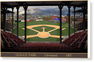 League Park 1907 - Canvas Print