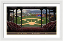 Load image into Gallery viewer, League Park 1907 - Framed Print
