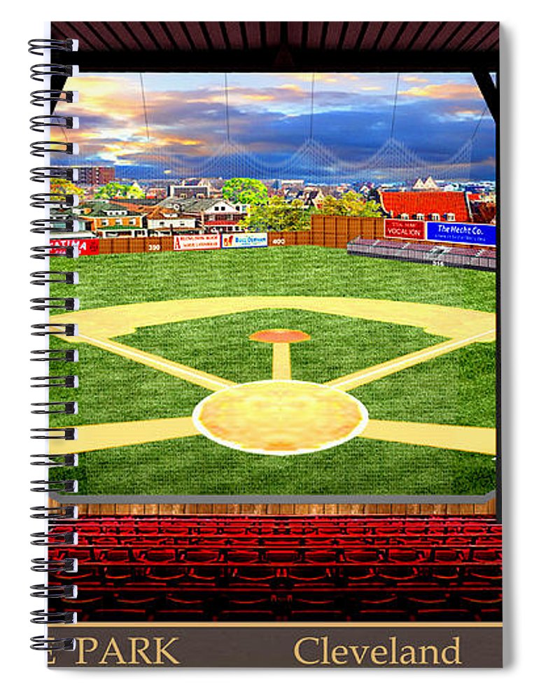 League Park 1907 - Spiral Notebook