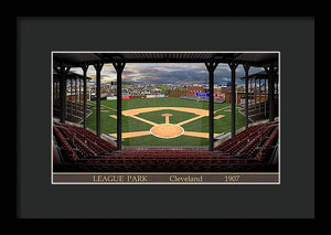 League Park 1907 - Framed Print