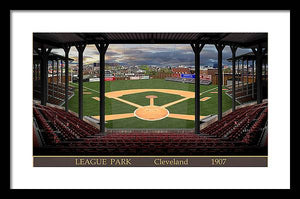 League Park 1907 - Framed Print