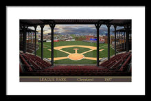 Load image into Gallery viewer, League Park 1907 - Framed Print
