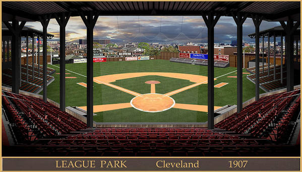League Park 1907 - Art Print