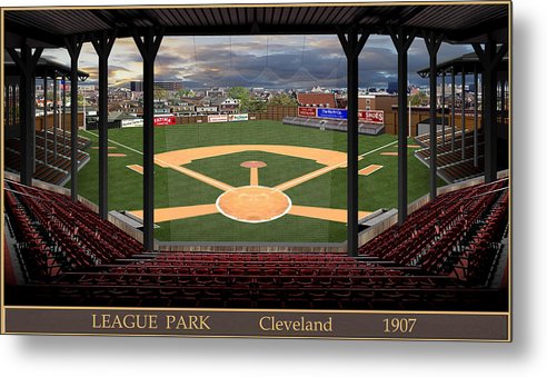 League Park 1907 - Metal Print