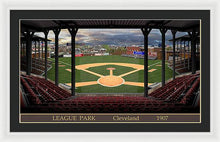 Load image into Gallery viewer, League Park 1907 - Framed Print
