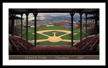 Load image into Gallery viewer, League Park 1907 - Framed Print
