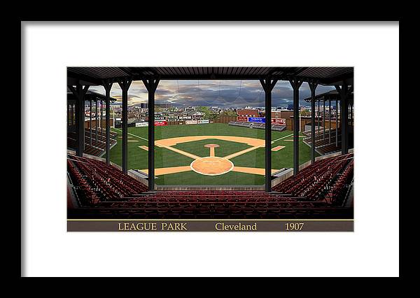 League Park 1907 - Framed Print