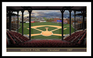 League Park 1907 - Framed Print