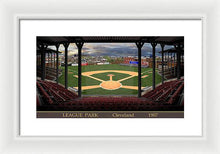 Load image into Gallery viewer, League Park 1907 - Framed Print
