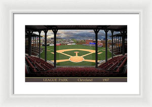 League Park 1907 - Framed Print