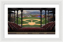 Load image into Gallery viewer, League Park 1907 - Framed Print
