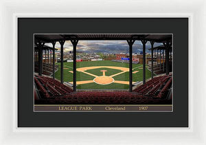 League Park 1907 - Framed Print