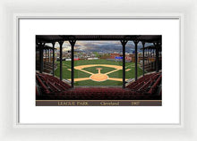 Load image into Gallery viewer, League Park 1907 - Framed Print
