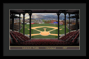 League Park 1907 - Framed Print