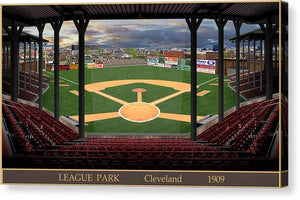 League Park 1909 - Canvas Print