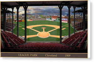 League Park 1909 - Canvas Print