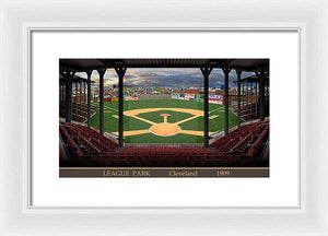 League Park 1909 - Framed Print