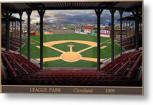 League Park 1909 - Metal Print