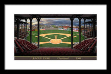 Load image into Gallery viewer, League Park 1909 - Framed Print
