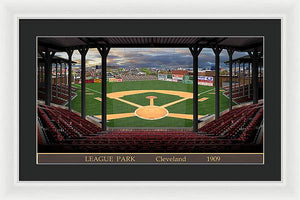 League Park 1909 - Framed Print