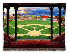 Load image into Gallery viewer, League Park 1909 - Blanket
