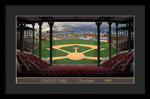 League Park 1909 - Framed Print