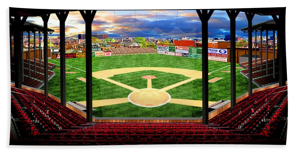 League Park 1909 - Bath Towel