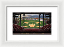 Load image into Gallery viewer, League Park 1909 - Framed Print
