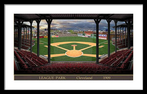 League Park 1909 - Framed Print