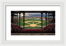 Load image into Gallery viewer, League Park 1909 - Framed Print
