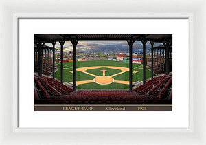 League Park 1909 - Framed Print