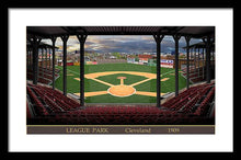 Load image into Gallery viewer, League Park 1909 - Framed Print
