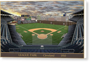 League Park 1910 - Canvas Print