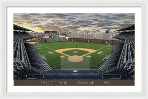 League Park 1910 - Framed Print