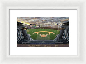 League Park 1910 - Framed Print