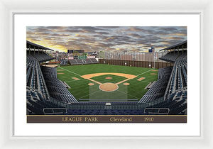 League Park 1910 - Framed Print