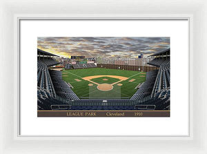 League Park 1910 - Framed Print