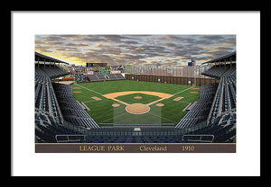 League Park 1910 - Framed Print