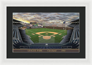 League Park 1910 - Framed Print