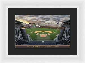 League Park 1910 - Framed Print