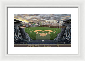 League Park 1910 - Framed Print