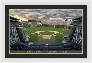 League Park 1910 - Framed Print