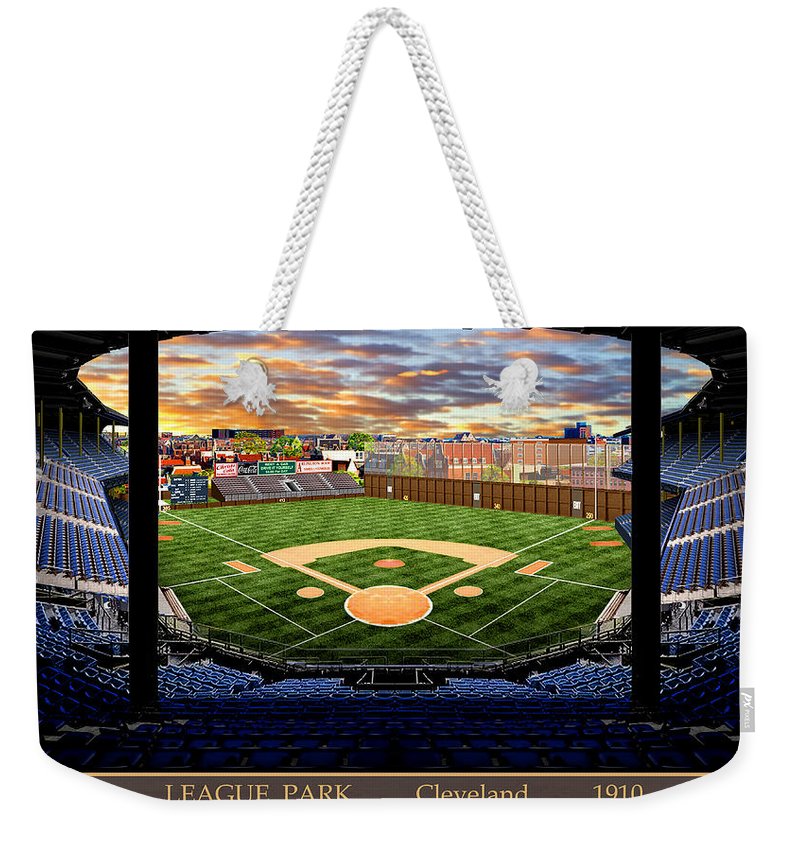 League Park 1910 - Weekender Tote Bag