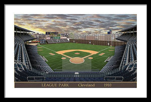 League Park 1910 - Framed Print