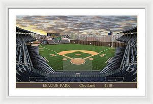 League Park 1910 - Framed Print