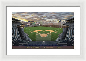 League Park 1910 - Framed Print