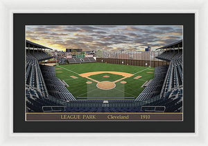 League Park 1910 - Framed Print